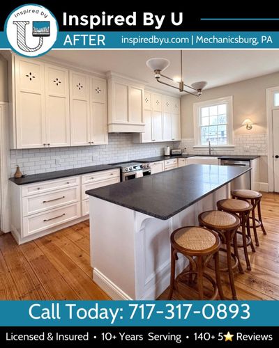 Kitchen and Cabinet Refinishing for Inspired By U in Mechanicsburg, PA