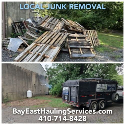 Junk Removal for Bay East Hauling Services & Junk Removal in Grasonville, MD