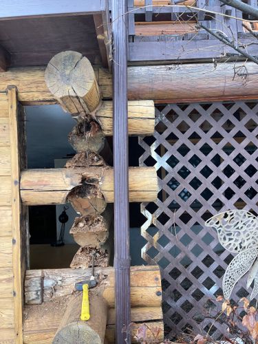 Log Home Restoration for Wild West Log home specialists in Corvallis, MT