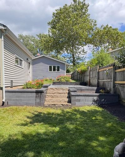 Edging and Mulch Installation for H&L Lawn Care LLC in Twin Lakes, WI