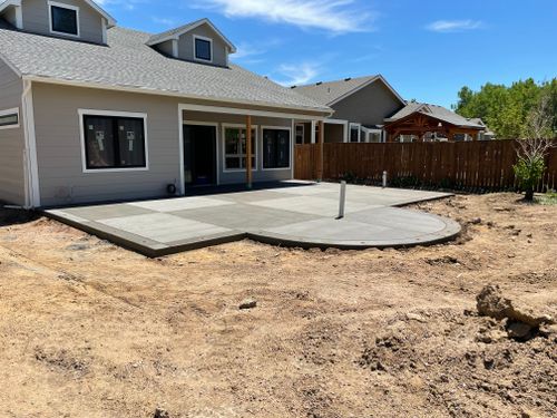 Concrete Slab Construction for B&M Concrete LLC in Longmont, CO