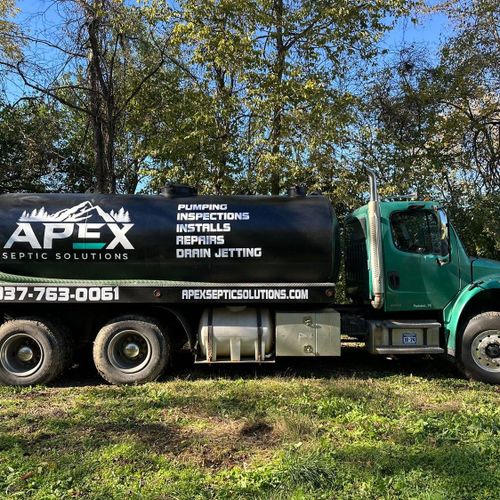  for Apex Septic Solutions in Greenfield, OH