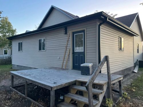 Aluminum Gutters Installation for The Gutter Man Seamless in Kearney, NE