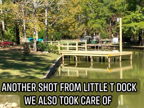 Dock & Boathouse Repair for H&H Pile Drivers and Construction in Centre, AL