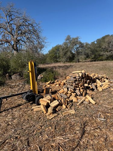 Tree Trimming and Firewood Cutting/Delivery for 512 Land Clearing in Blanco County, TX