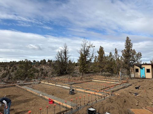 Foundation Work for TJR Concrete and Construction in Bend, OR
