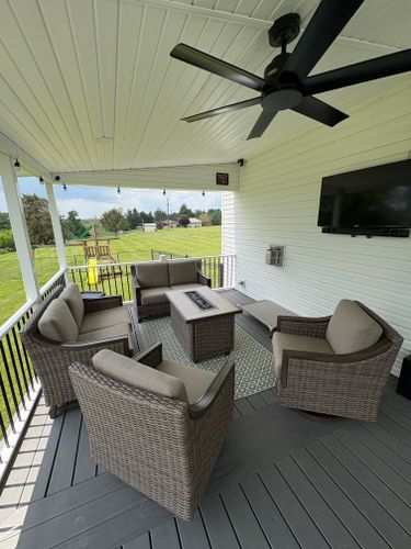 Deck & Patio Installation for DPD Construction in Cadiz Township, OH