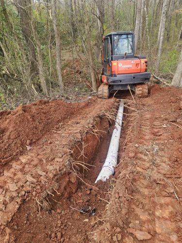 Drainage solutions for Jason Scott Grading & Clearing in Williamson, GA