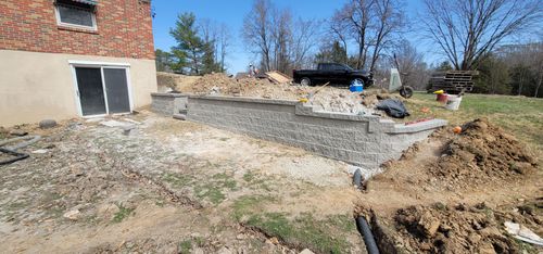 Landscape Installation for VQ Land & Stone in St. Louis, MO