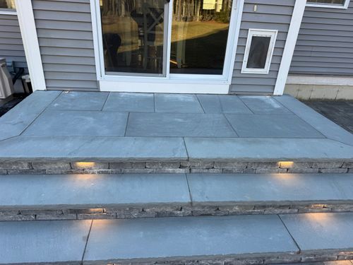 Hardscaping for M.J. Construction & Landscape INC in Bristol, RI