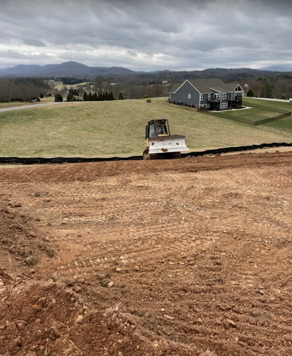 Land Clearing for Gibson Grade Works in Towns County, GA