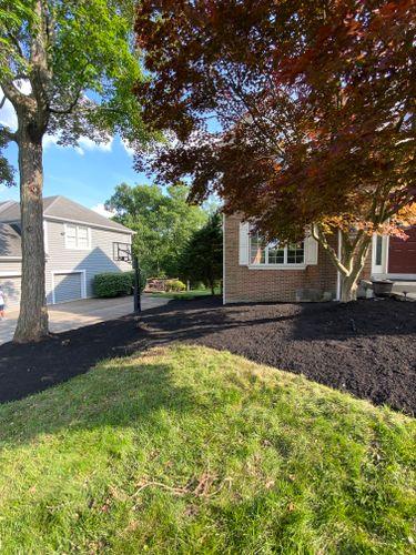 Mulching for Castle JR Landscaping & Painting LLC in Cincinnati, OH