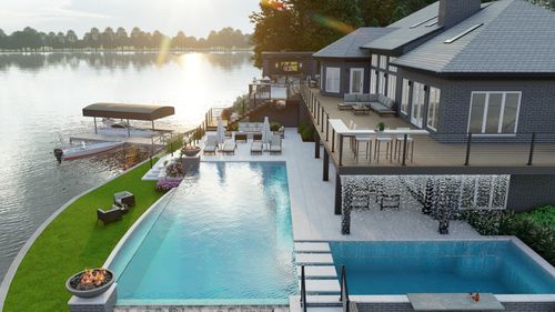 Landscape Lighting for P.J.E. Lawn Care & Landscaping in Indianapolis, IN