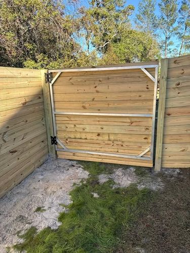 Wood Fencing for Nettles Fence in Lake County, FL