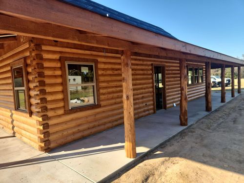 Log Replacement for Moss Construction in Longview, TX