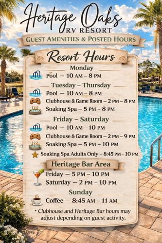 All Photos for Heritage Oaks RV Resort in Wellborn, FL