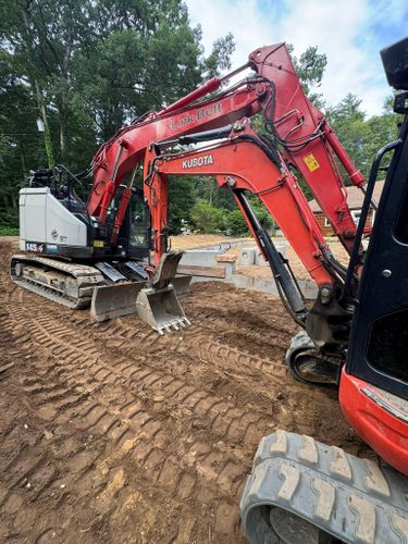 Grading for CS Property Maintenance in Middlebury, CT