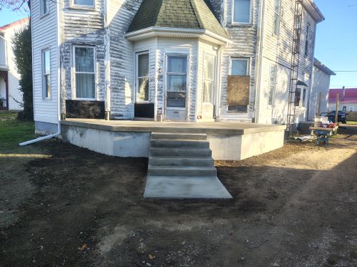 Concrete Installation for W.A. Concrete & Home Projects in Richmond, IN