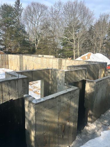Foundation for Azores Concrete L.T.D. in Port Jefferson Station, NY