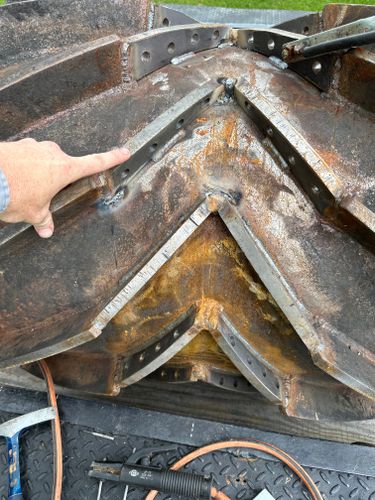 Welding Inspections for J & K Morris Machine and Fabrication in Baxley, GA