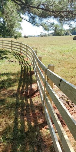 Fence Installation for Pancho Fence Company in Eatonton, GA