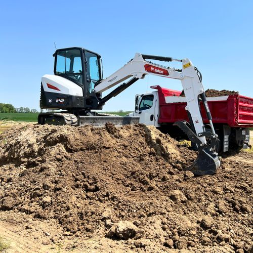 Excavating & Grading for Stuckey Landscape & Excavation  in Rawson, OH