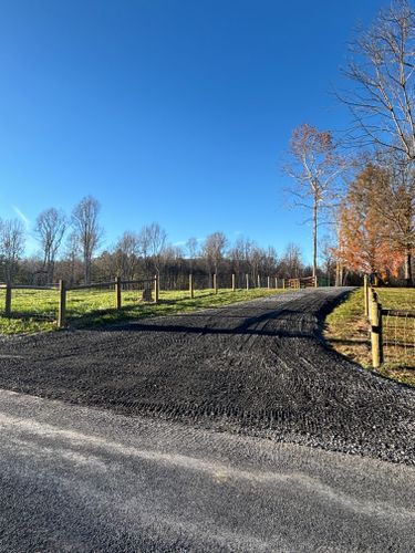 Land Clearing for Schrock’s Land Management in Northern Virginia, Shenandoah Valley, VA