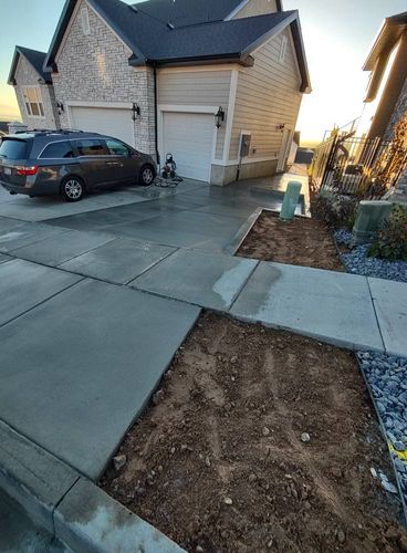 Patio Design & Installation for CTE Concrete in Kaysville, UT