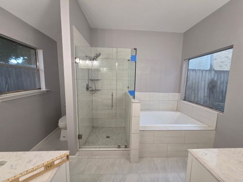 Bathroom Renovation for S&G Construction Co. in Houston, TX