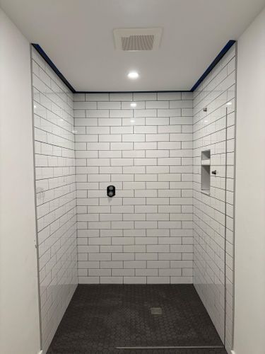 Bathroom Tiling Installation for Novo Tile Co. in Lillington, NC