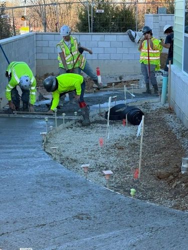 Stamped Concrete for Whitfield Concrete Construction in Solsberry, IN