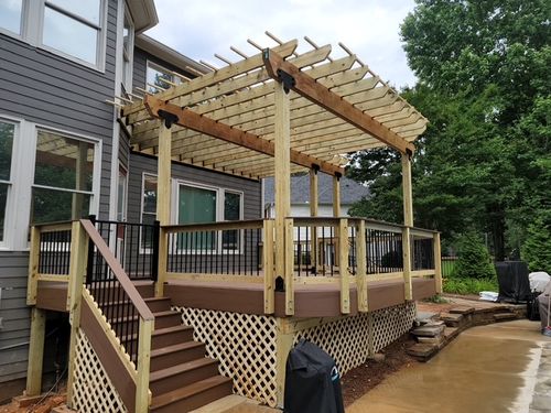 Pergolas and Outdoor Living for CSC Carpentry LLC in Alpharetta, GA