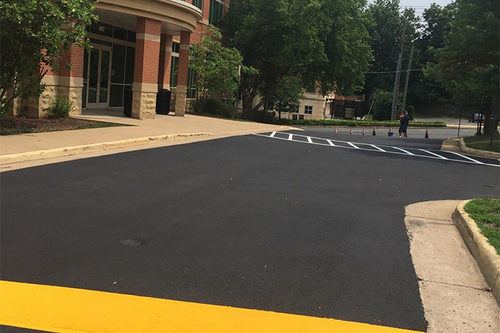 Asphalt Maintenance for Straight Line Striping in Little Rock, AR