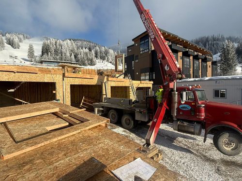 Commercial New Construction for Next Level Exteriors LLC in Columbia Falls, MT