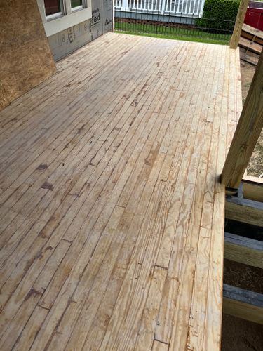 Deck & Patio Installation for CM Construction in Erwin, TN