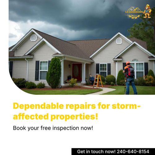 Roofing for La Bendicion Construction LLC in Annandale, VA