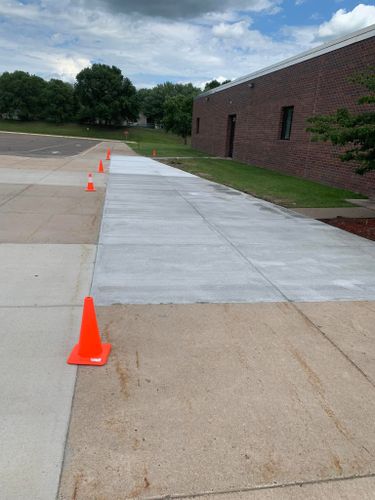 Commercial Concrete Services for Outdoor Dynamics LLC in Sherburne County, MN