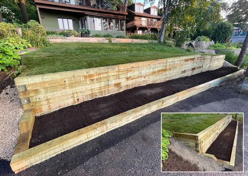 Retaining Walls for Second Nature Landscaping in Lake City, Minnesota