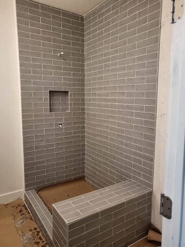 Tiling Services for Nova BuildCon LLC in Lilburn, GA