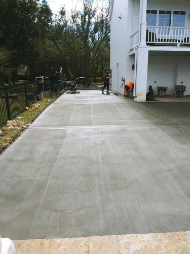 Concrete Slab Construction for Rytren Concrete in Pearland, TX