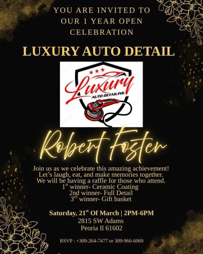 Full Detail Service for Luxury Auto Detail in Peoria, IL