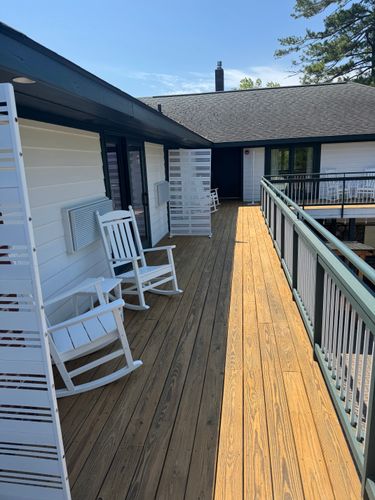 Deck & Patio Restoration for Fresh Water Pressure Washing & Services LLC in Traverse City, MI