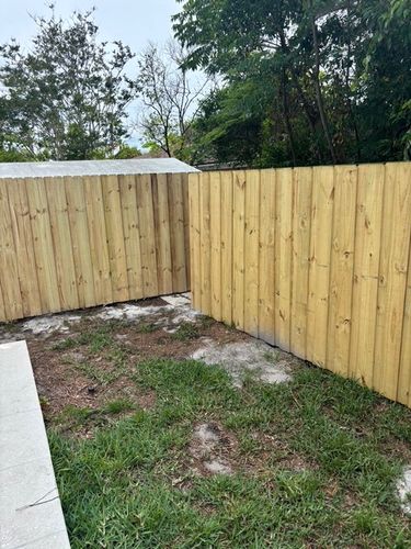 Fence Installation for K & A Landscaping, Inc. in Jacksonville, FL