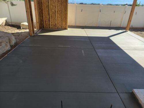Concrete Slab Construction for Artisan Concrete in Bluffdale, UT