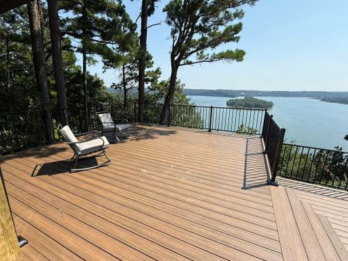 Deck & Patio Installation for Mo’ Joe Construction in Goshen, AR