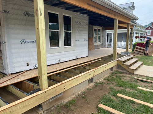 Deck & Patio Installation for CM Construction in Erwin, TN