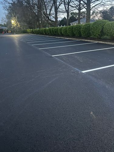 Parking Lot Striping for Ronnies Line Striping in Kenton, OH