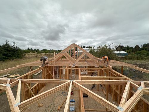 General Framing for 56 West Construction in Placerville, CA