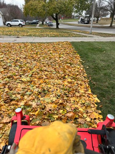Fall Clean Up for Sargent's Lawn and Property Maintenance LLC in Lambertville, MI