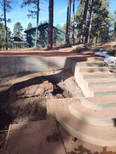 Stair Design & Installation for Co Custom Concrete and Overlays in Colorado Springs, CO